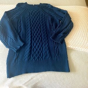 Amazon Cable Knit Sweater Dress